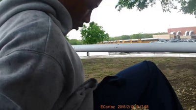 Newly shared police bodycam video shows Karmelo Anthony placed in handcuffs