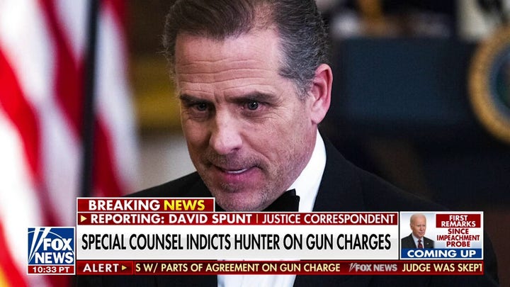 Hunter Biden indicted on gun charges, facing 10 years in prison if convicted