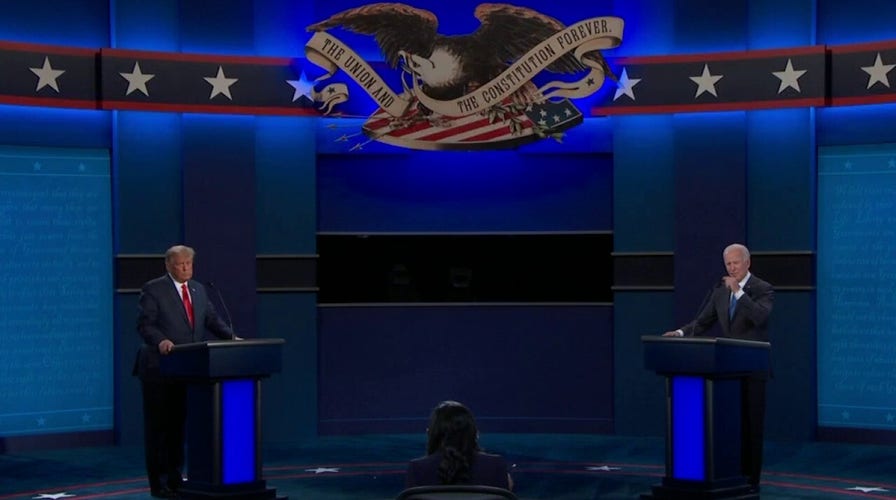 Second presidential debate between President Trump and Joe Biden