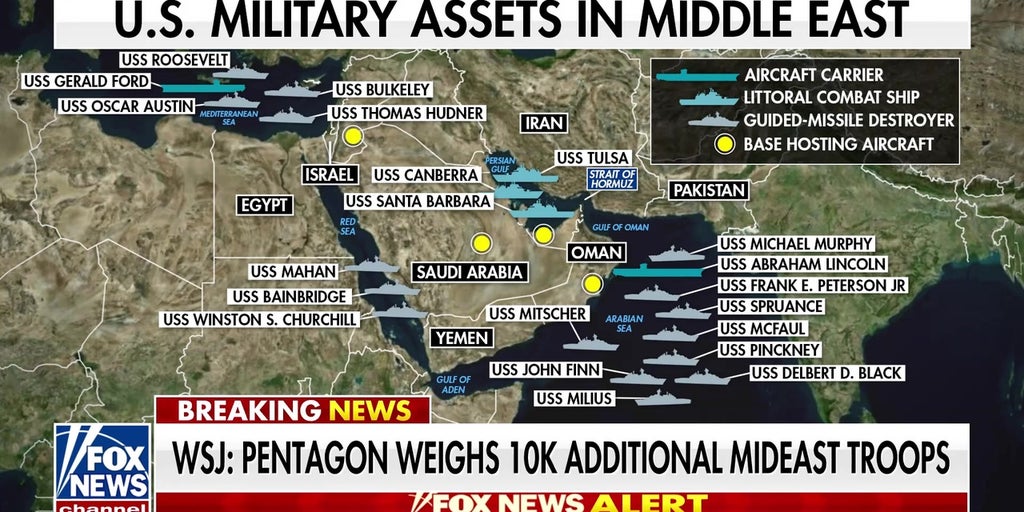 Pentagon weighs sending 10K additional US troops to Middle East: Report