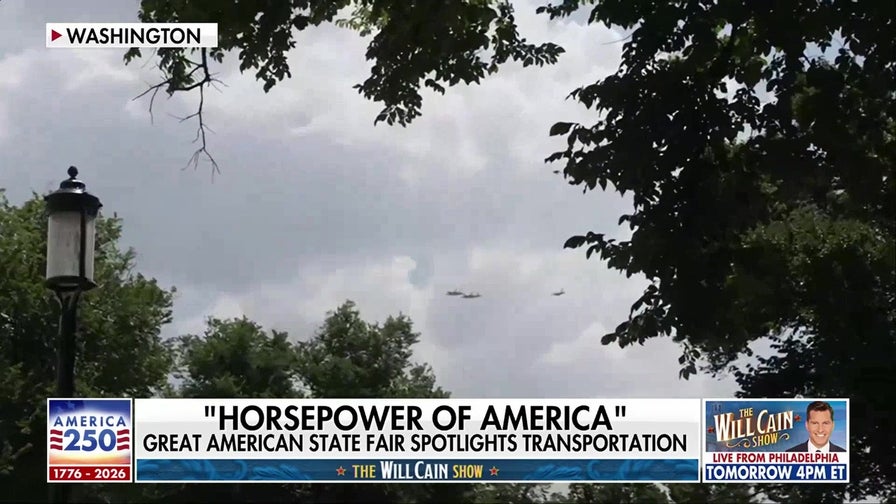 The Horsepower of America: US Air Force Thunderbirds fly over DC