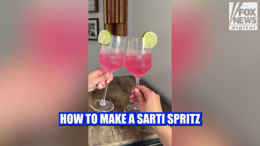 Make a Sarti Spritz at home with this simple, colorful cocktail recipe