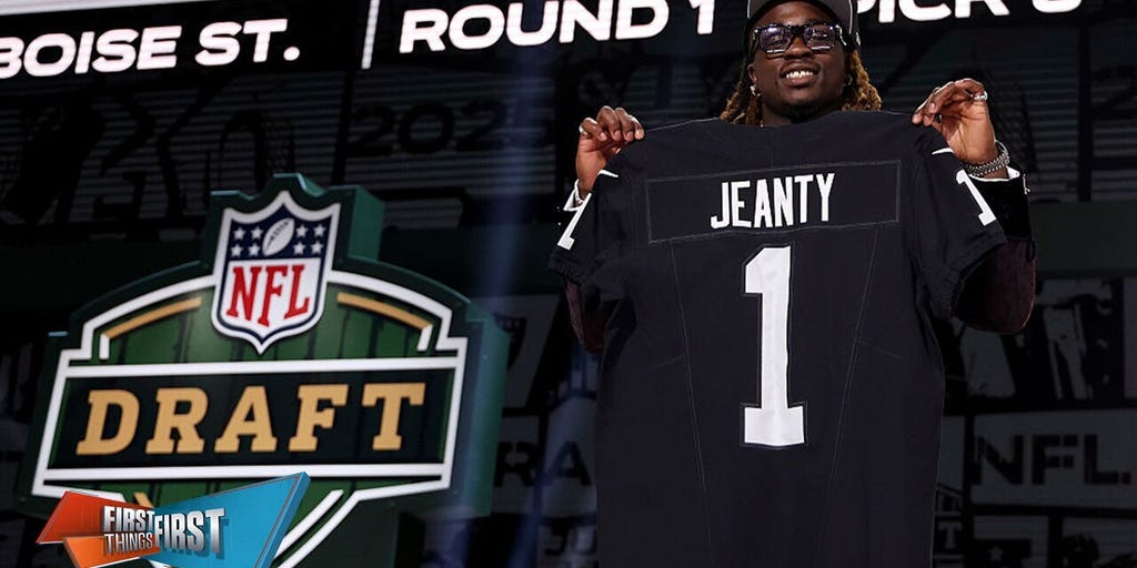 Why adding Ashton Jeanty makes the Raiders playoff-bound next season | First Things First