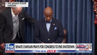 Senate chaplain prays for end to government shutdown