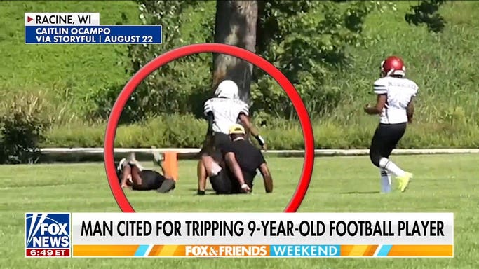 Wisconsin man cited for tripping 9-year-old football player