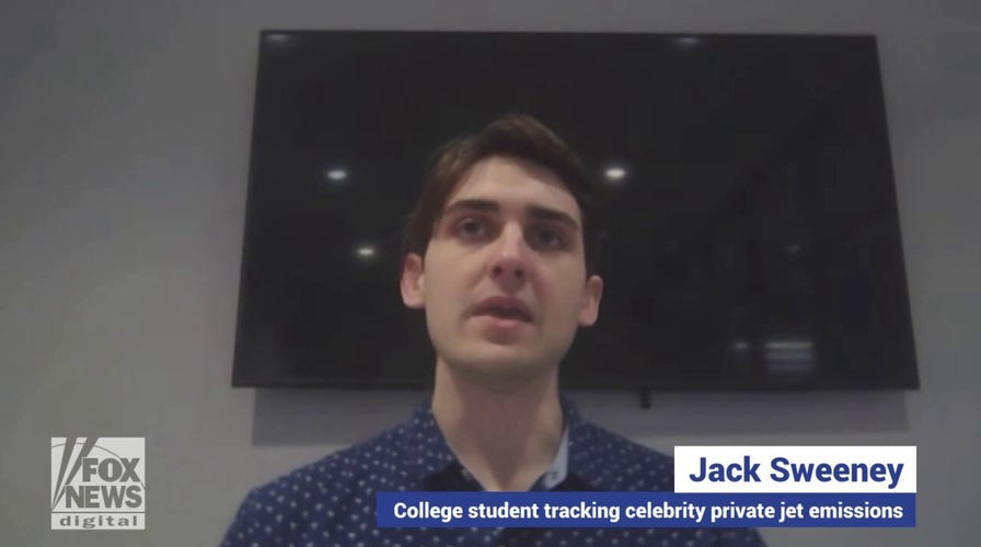 College student who tracks celebrity private jet emissions has no plans to stop