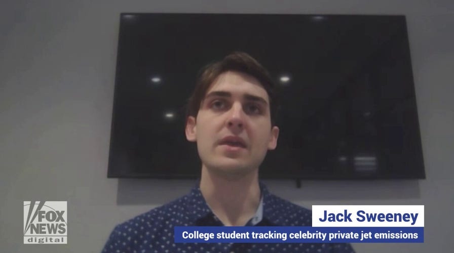 College student who tracks celebrity private jet emissions has no plans to stop