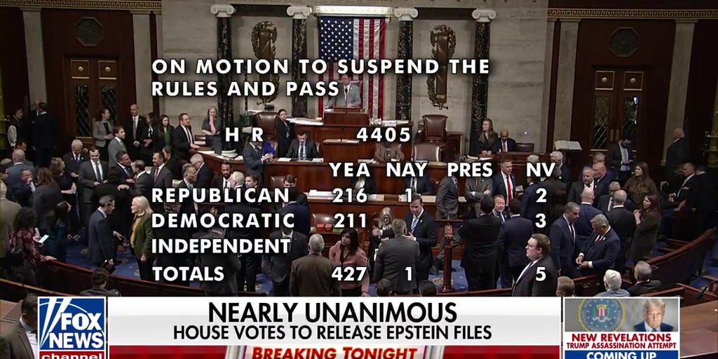 Senate unanimously agrees to send bill demanding Epstein file release to Trump