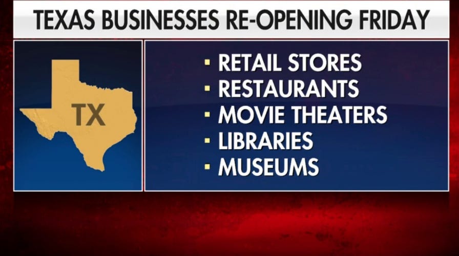 The key to Texas reopening businesses this week