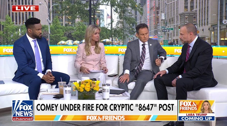 Dan Bongino takes aim at James Comey: 'This man is a disgrace'