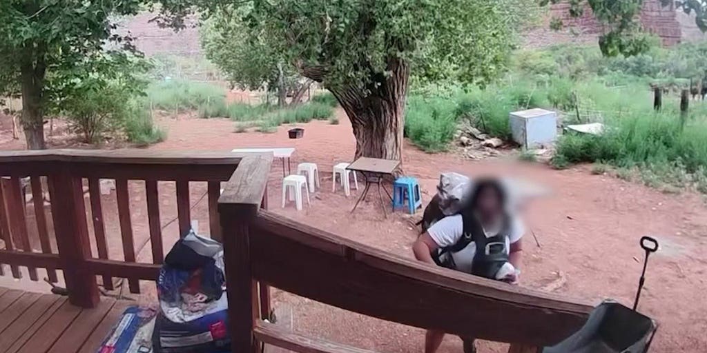 Ring footage captures NYC mom’s harrowing escape from Arizona neck slashing