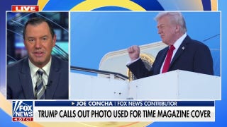 Trump blasts Time magazine cover photo as 'worst of all time' after Gaza peace deal