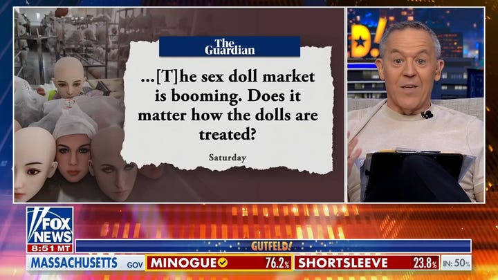 Greg Gutfeld reacts to bizarre sex doll disposal dilemma