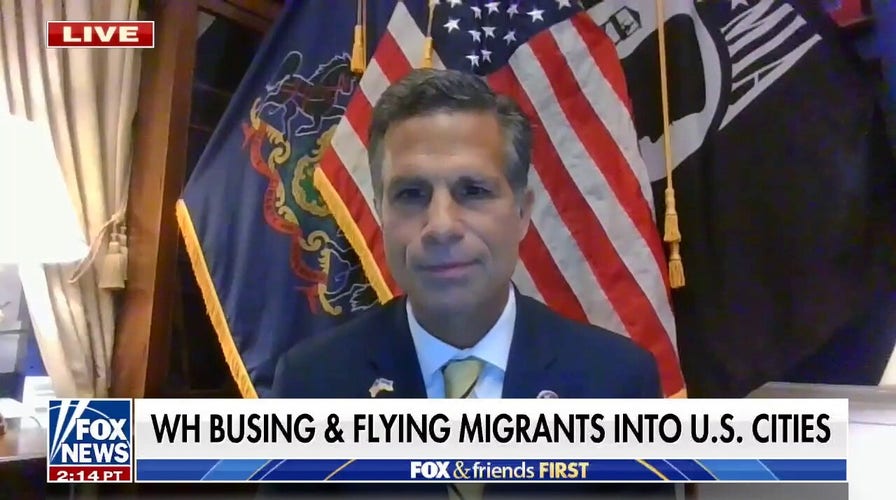 Rep. Meuser: Biden admin sending flights and busses of migrants into Pennsylvania