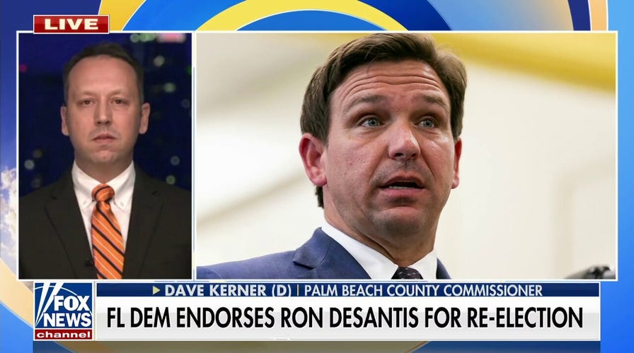 Florida Democrat cites states' progress for DeSantis endorsement