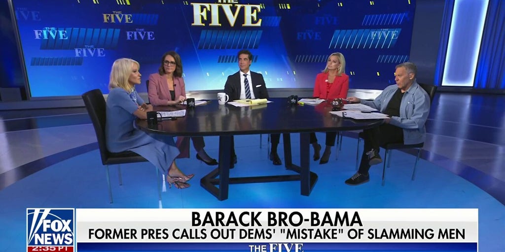 Jesse Watters: ‘Boring’ Barack Obama is trying to ‘save’ the Democratic Party’s appeal to male voters