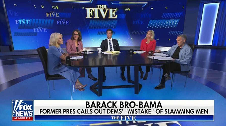 Jesse Watters: ‘Boring’ Barack Obama is trying to ‘save’ the Democratic Party’s appeal to male voters