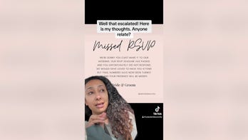 Woman makes 'missed RSVP' template for brides whose wedding guests never responded to invite