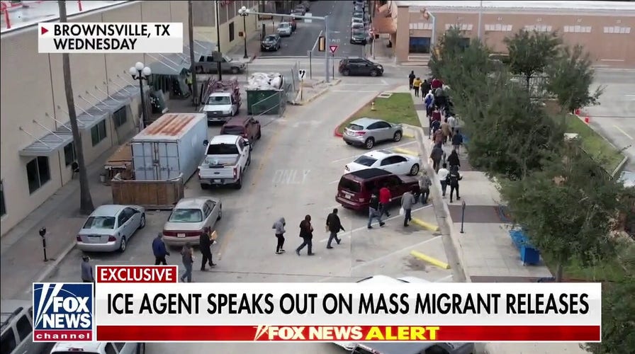 ICE agent speaks out on bombshell footage of Biden admin's migrant releases