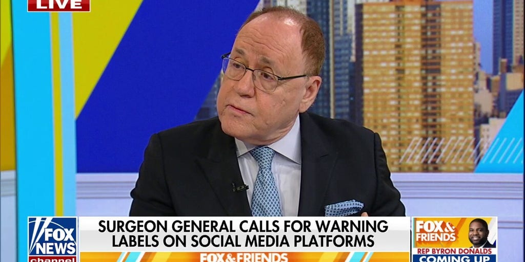 Surgeon general calls for warning labels on social media platforms