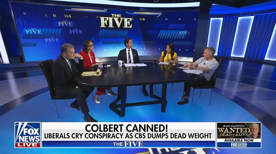 Being a liberal ‘kills your funny bone,’ says Gutfeld on Stephen Colbert show cancellation