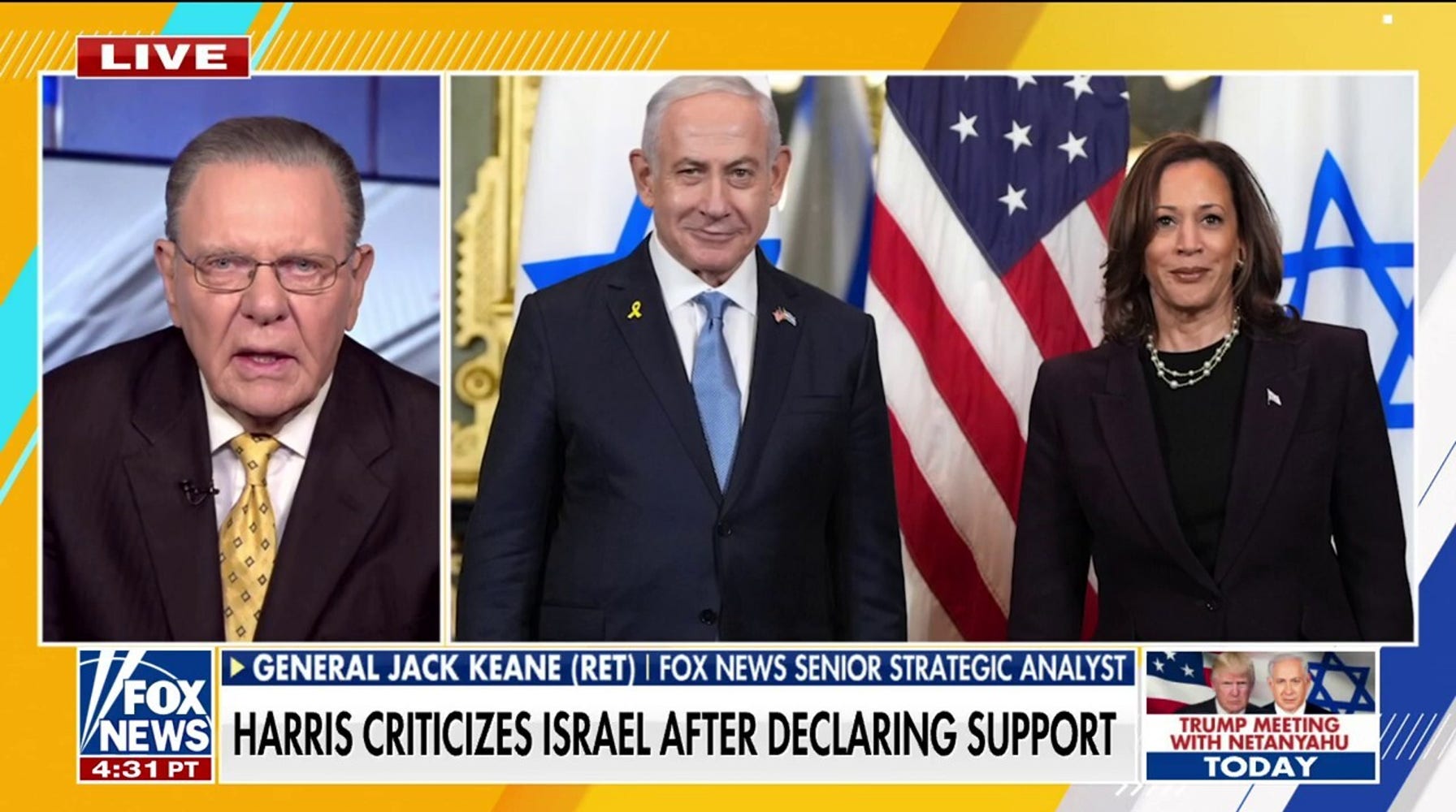 VP Kamala Harris Faces Scrutiny Over Israel Criticism, Lack of Pressure on Hamas