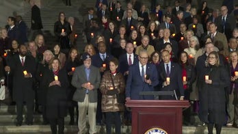 Congressional Democrats sing 'God Bless America' at Jan. 6 candlelight vigil