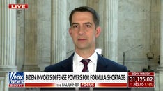 Tom Cotton on 'Faulkner Focus': Biden's 'rank incompetence' caused baby formula shortage