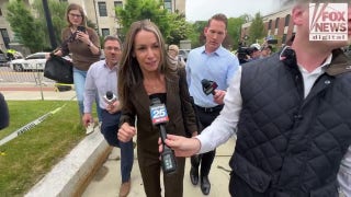Karen Read leaves court at the end of Day 23 of her trial