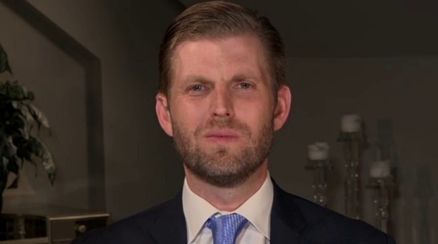 Eric Trump slams media for setting low expectations for Joe Biden: It's disgusting