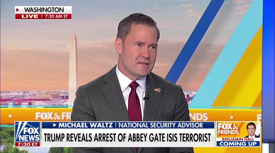 Waltz recounts 'emotional' moment Trump notified Gold Star families of Abbey Gate suspect's arrest