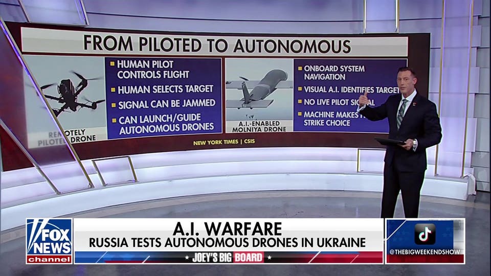 Russia deploys AI-guided drones in Ukraine war