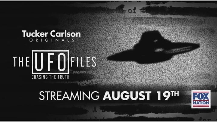 Out of this world: Tucker investigates the real story behind what we know about UFOs