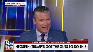 Trump’s ‘got the guts’ to do this: Pete Hegseth