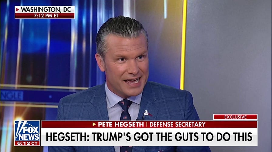 Trump’s ‘got the guts’ to do this: Pete Hegseth