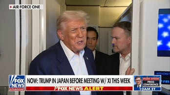 Trump embarks on high-stakes Asia trip, expresses willingness to meet Kim Jong Un