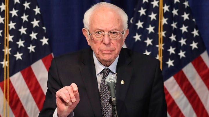 Sanders staying in primary race after disappointing 'mini Super Tuesday'