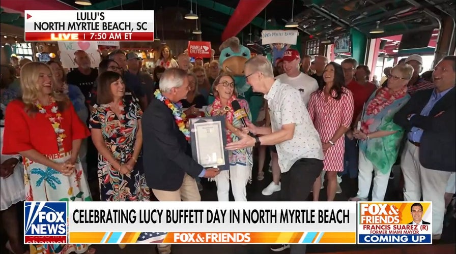 North Myrtle Beach mayor declares National Lucy Buffett Day