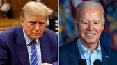 Biden campaigns in Pennsylvania while Trump attends court in New York