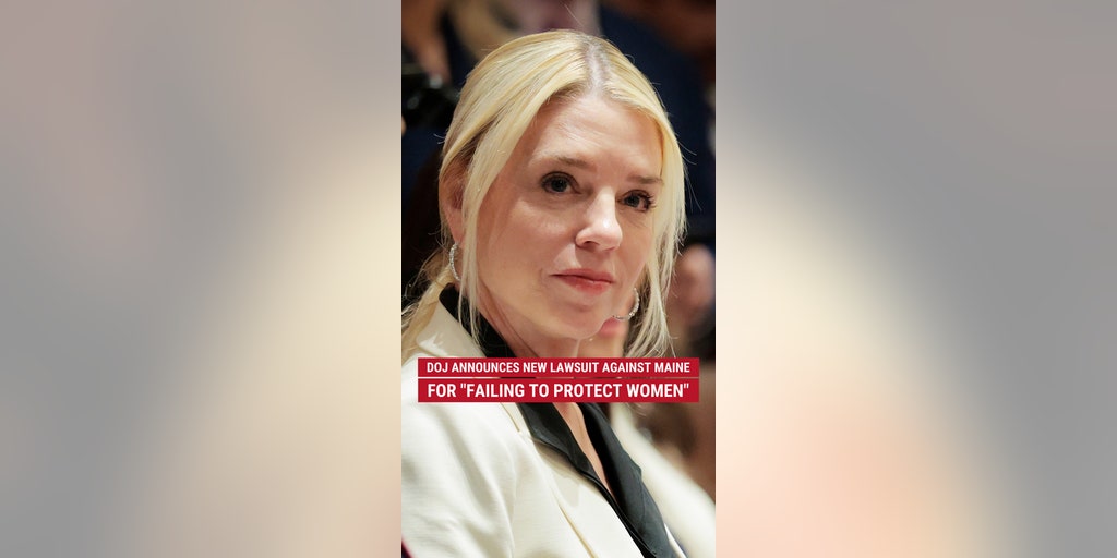 Pam Bondi announces lawsuit again Maine for "failing to protect women in women's sports"