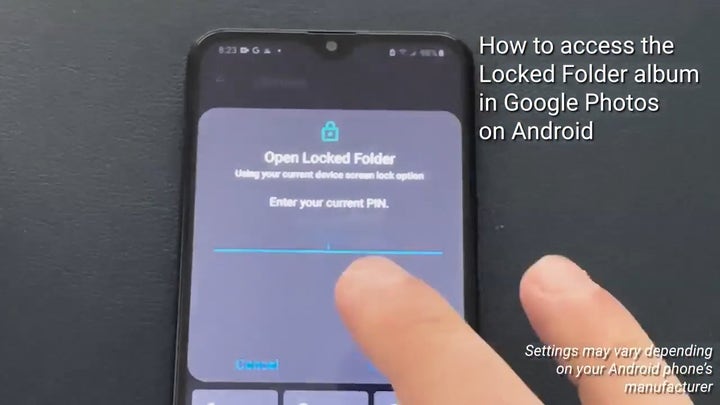 How to hide photos on Android