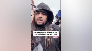 TPUSA reporter ASSAULTED by anti-ICE agitators 