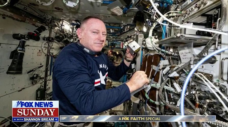 Astronaut reveals how 9-month space mission affirmed his faith