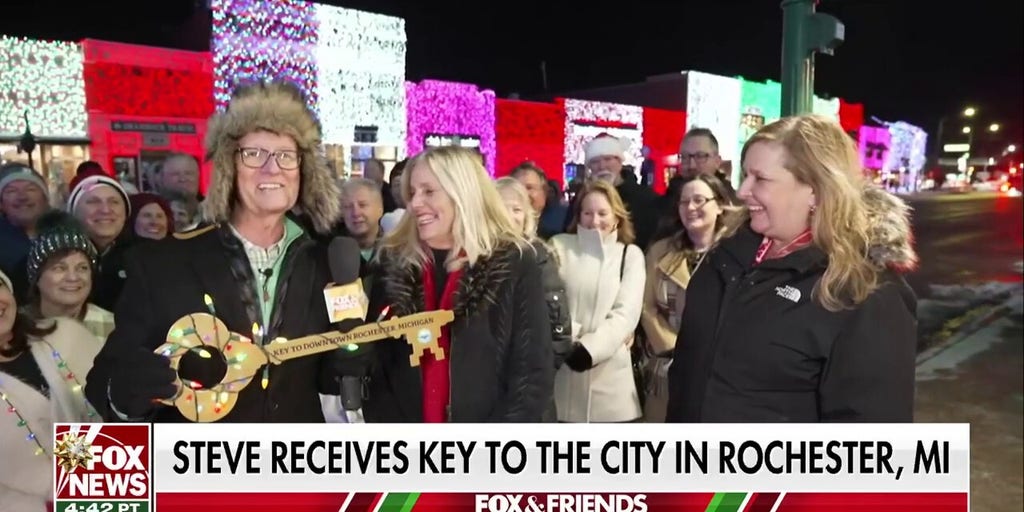 Steve Doocy visits Main Street, USA, in Rochester, Michigan