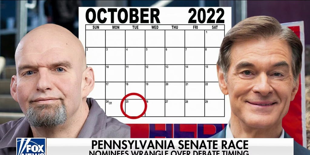 Pennsylvania Senate candidate nominees spar over debate timing Fox