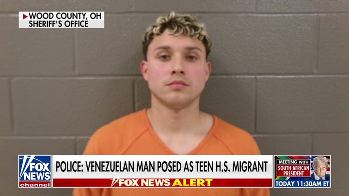 Venezuelan man arrested after posing as an Ohio high school student