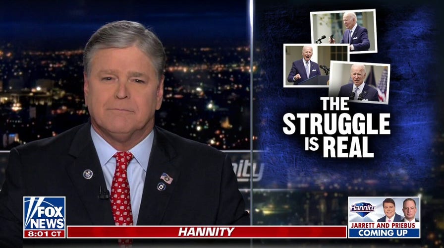 Hannity: Every time Biden opens his mouth it’s a Schiff-show