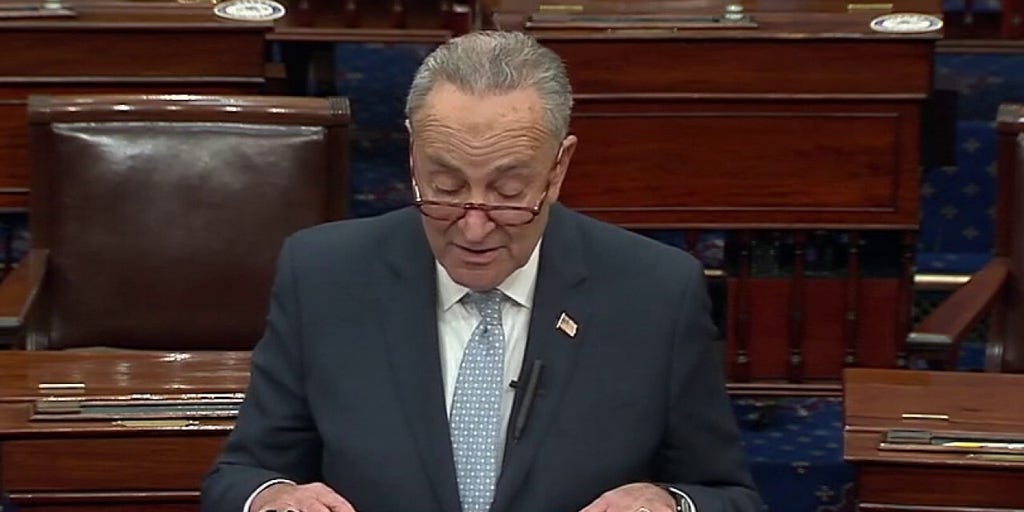 Senate Minority Leader Chuck Schumer Speaks On Biden's Projected Win ...