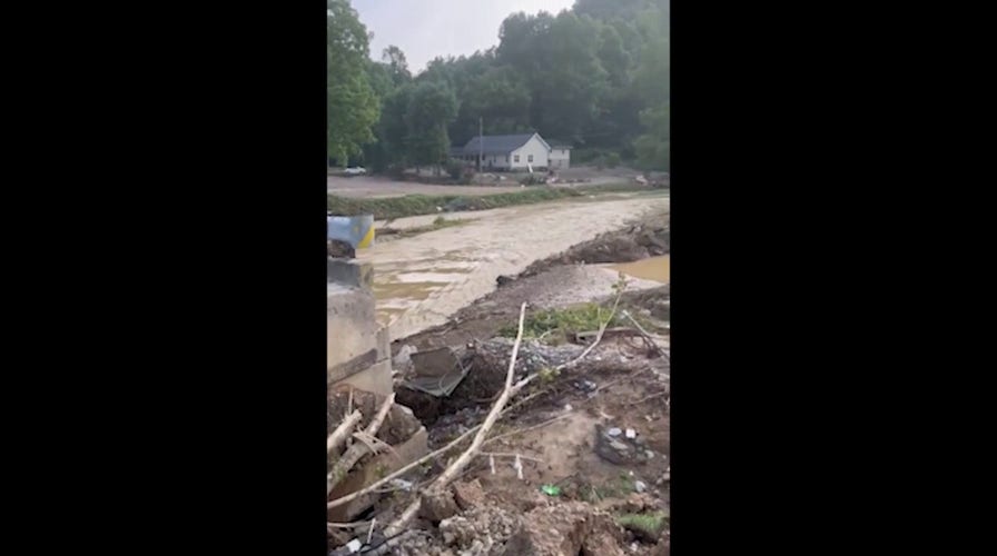 Severe damage to eastern Kentucky homes and property after historic flooding