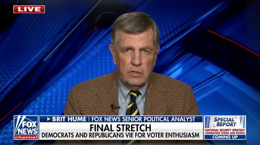  Brit Hume: President Biden's approval rating is 'underwater'